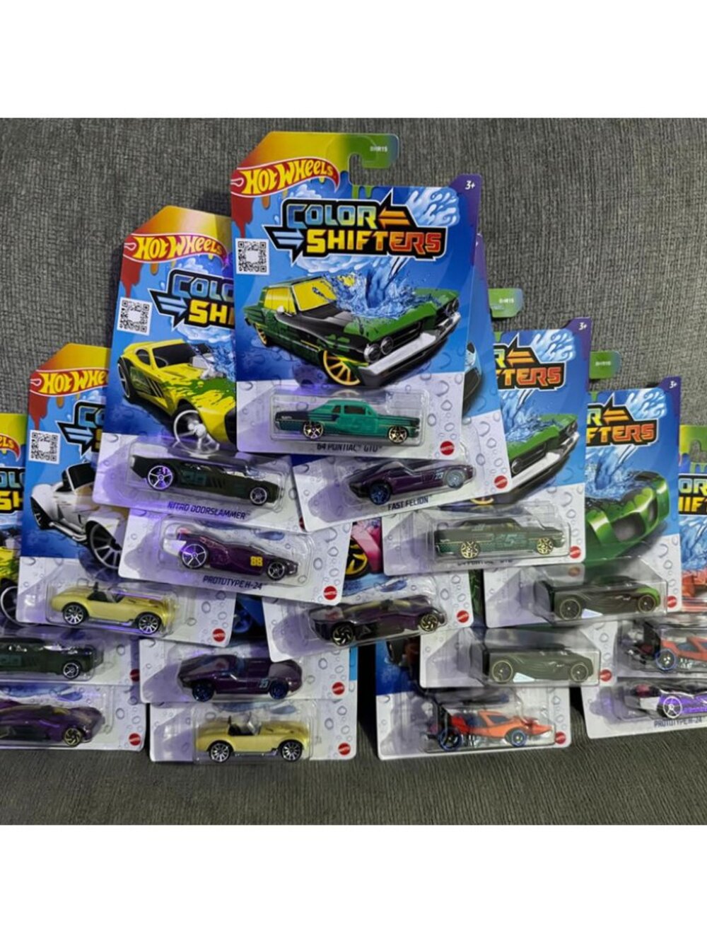 Hot Wheels Color Shifters Collectible Die-Cast, Set of 8